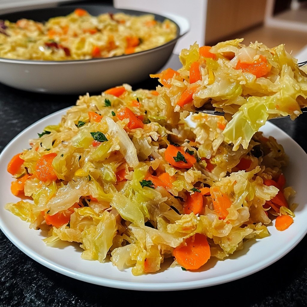 Schmorkohl mit Gemüse