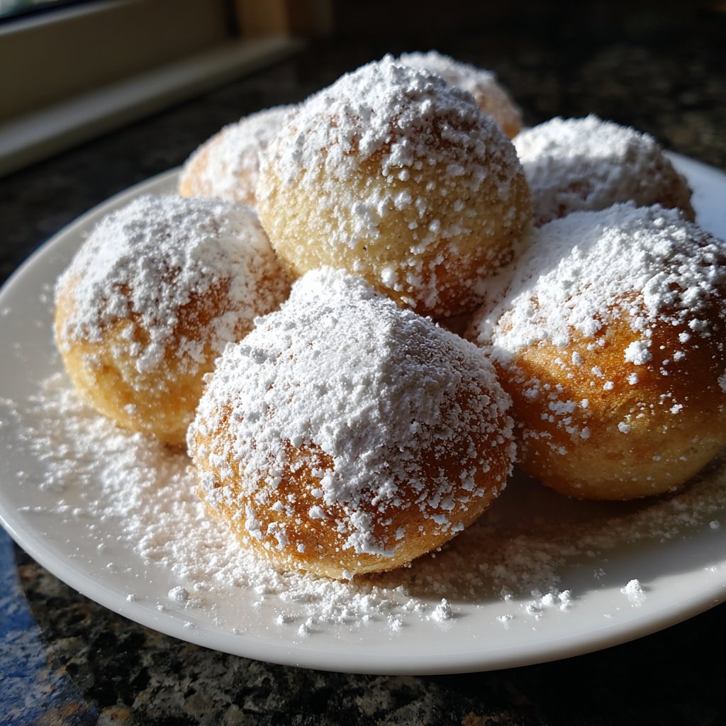 Quarkbällchen luftig