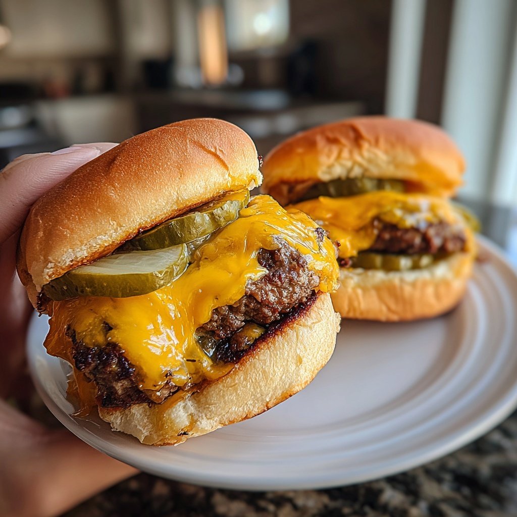 Mini-Burger für zwei