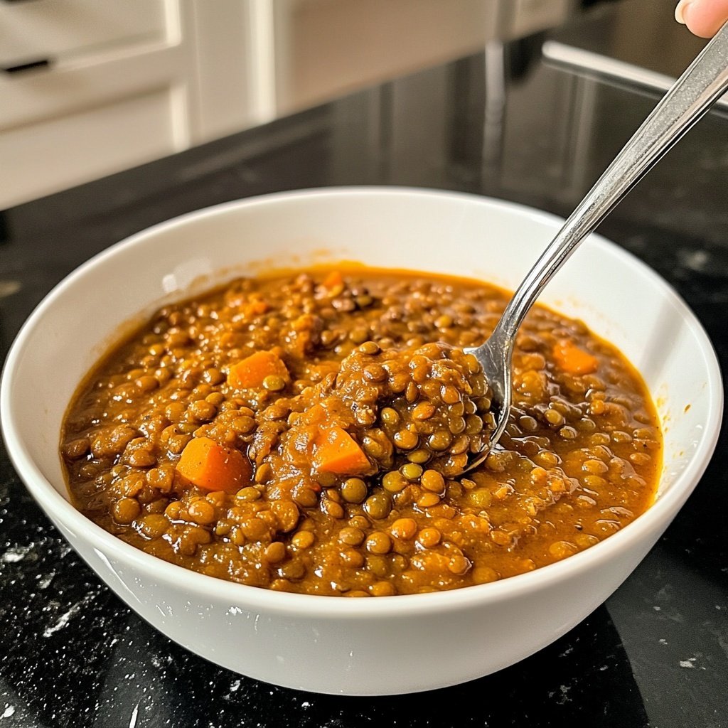 Linsensuppe mit Kreuzkümmel