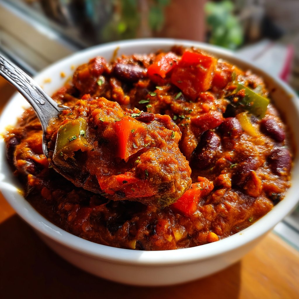 Chili sin Carne mit Bohnen