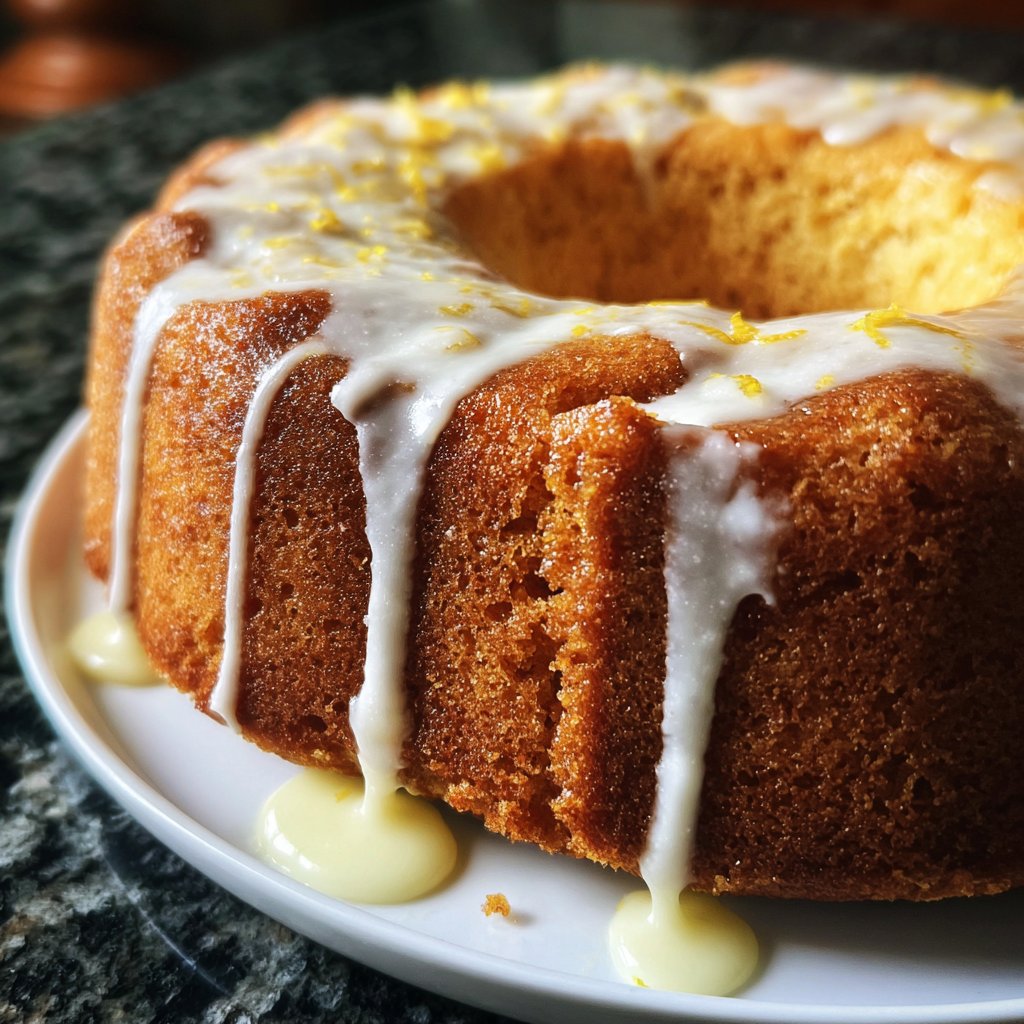 Zitronenkuchen mit Joghurt
