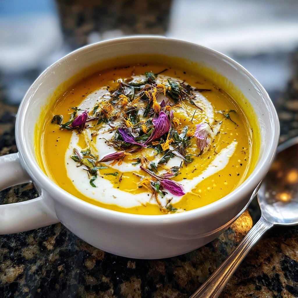 Blumenkohlsuppe cremig vegan