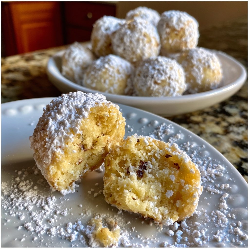 Quarkbällchen klein und rund