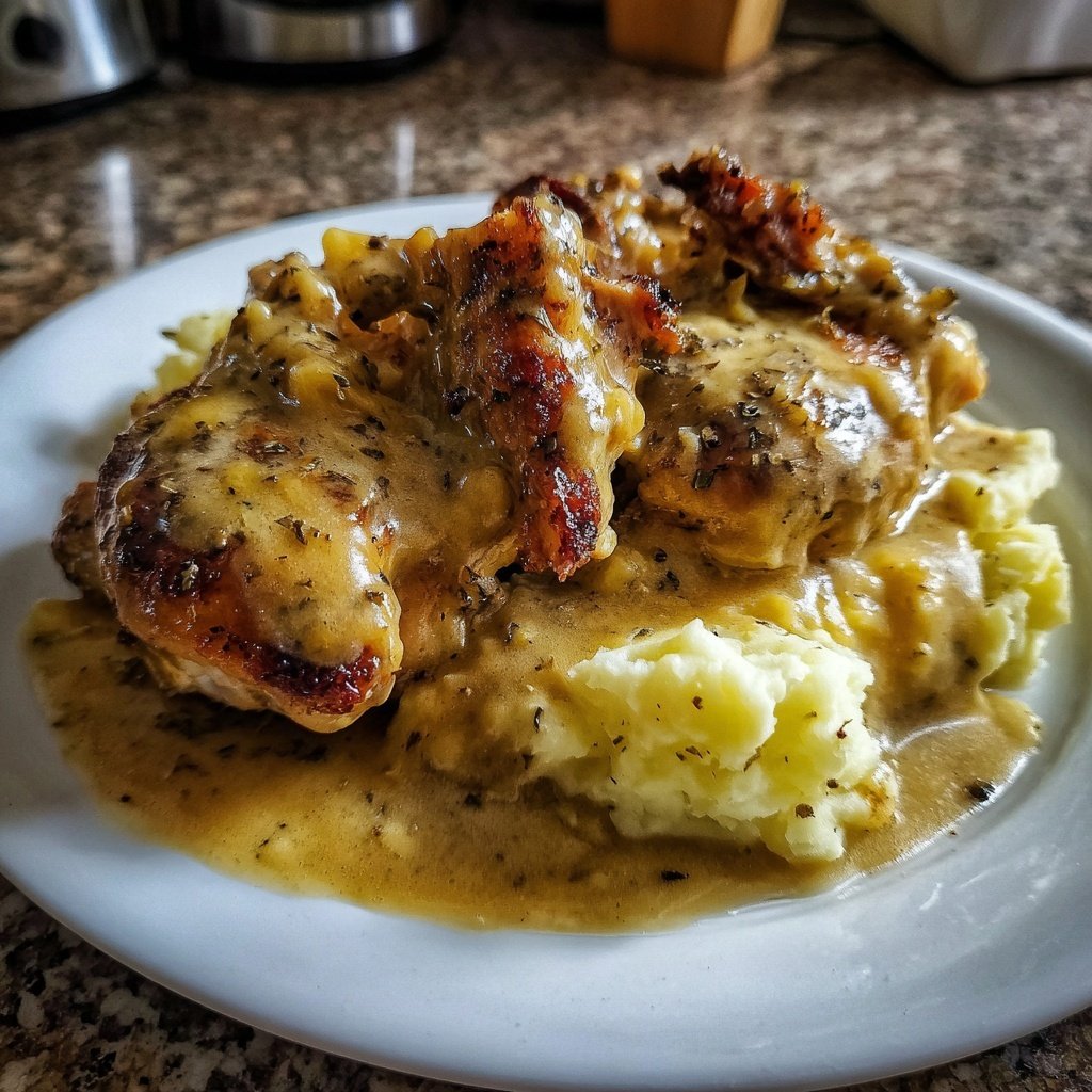 Hausmannskost Cremiges Hähnchen mit Kartoffelpüree