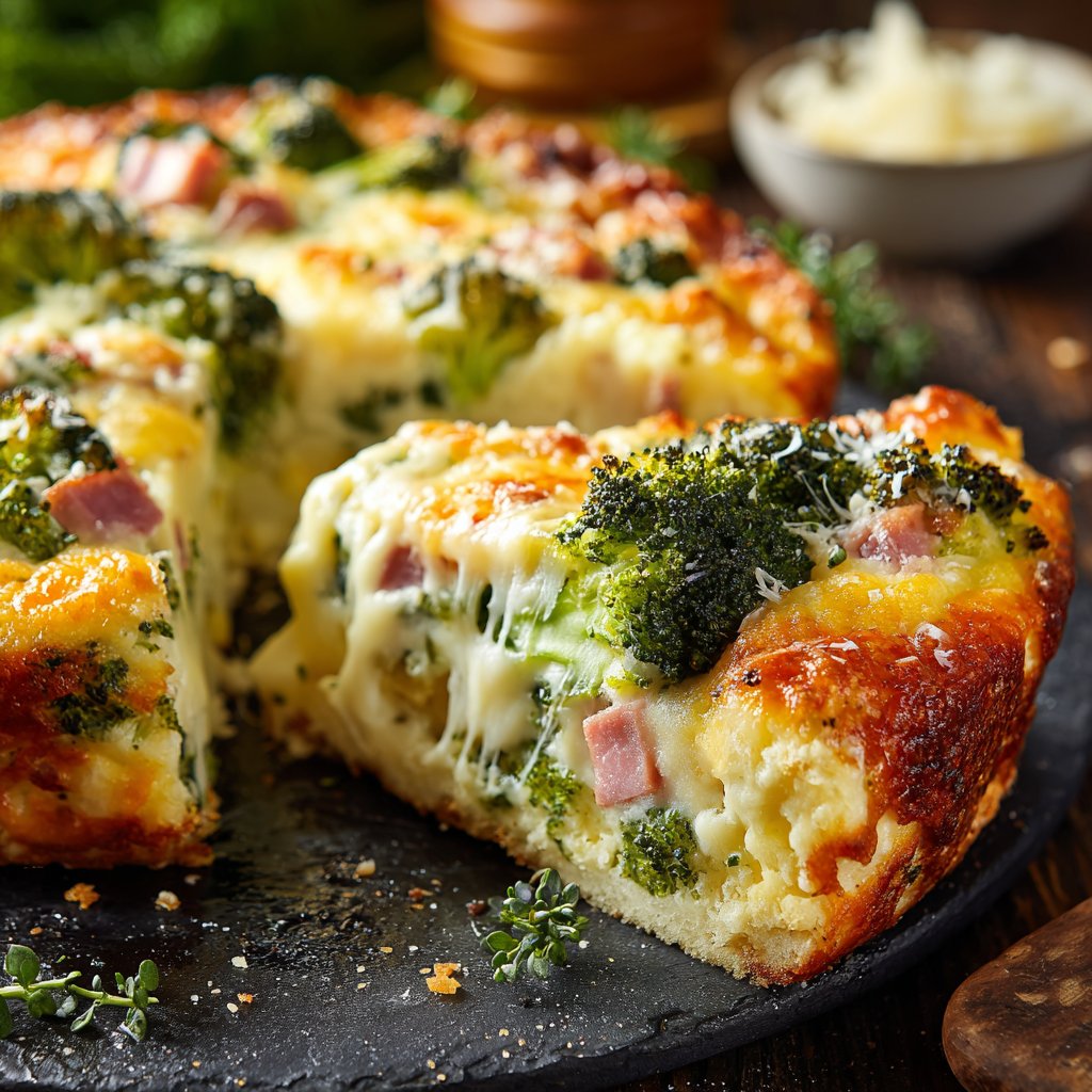 Brokkoli Auflauf Mit Schinken