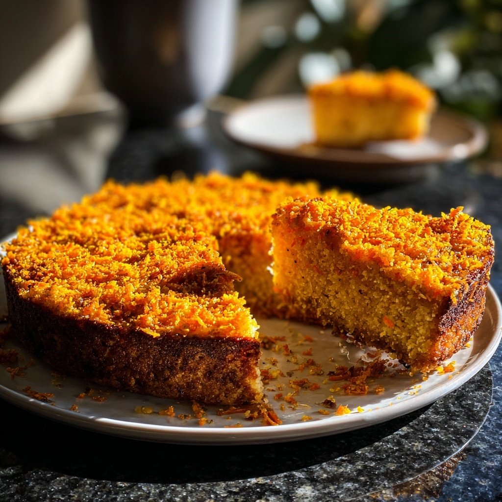 Karottenkuchen Mit Orangenabrieb