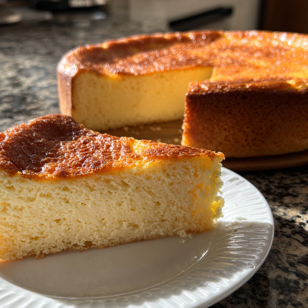 Käsekuchen mit Orangennote